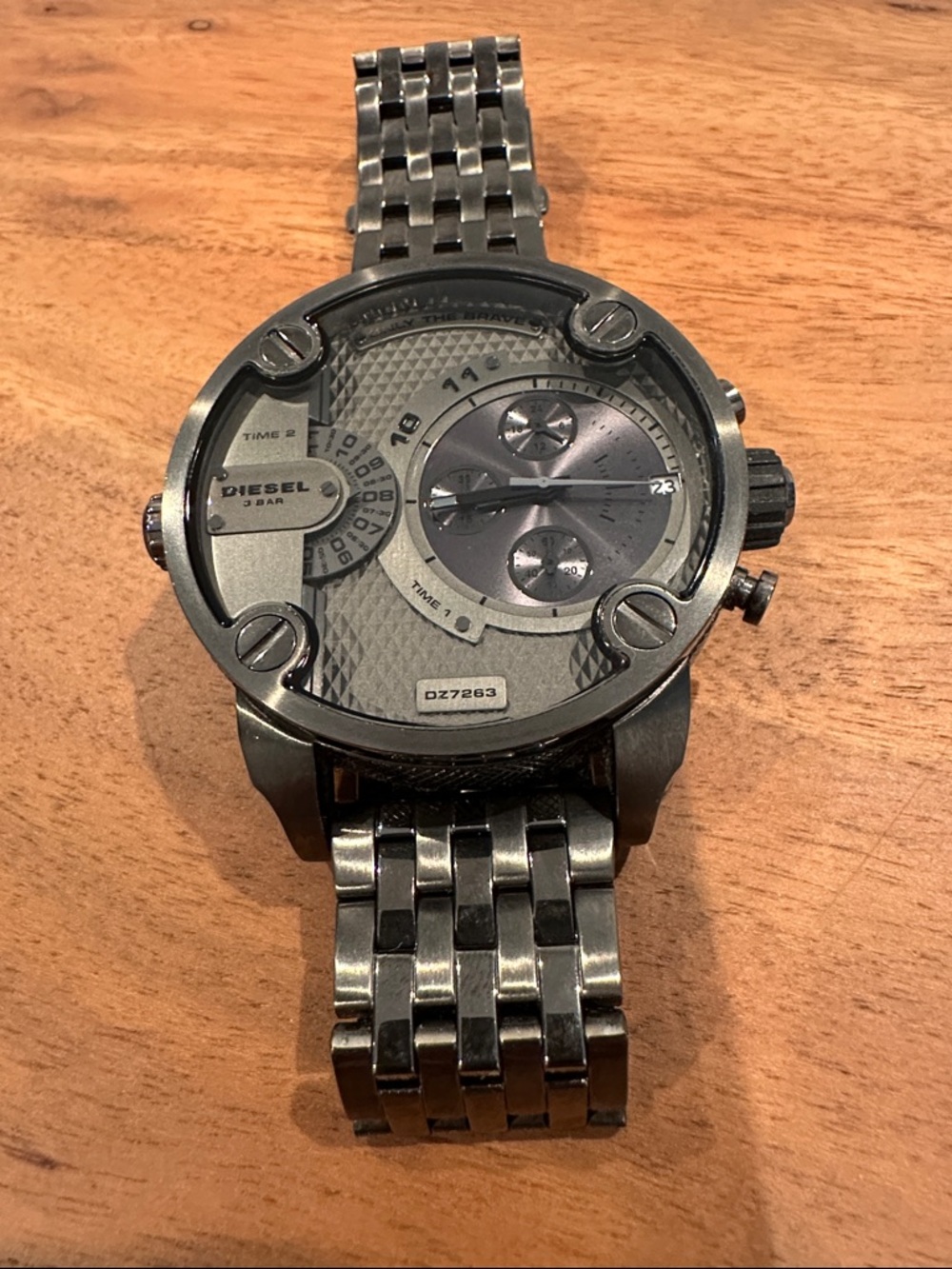 Diesel Men's Multi-Zone Metal Watch in Gunmetal Gray - Picture 2 of 5